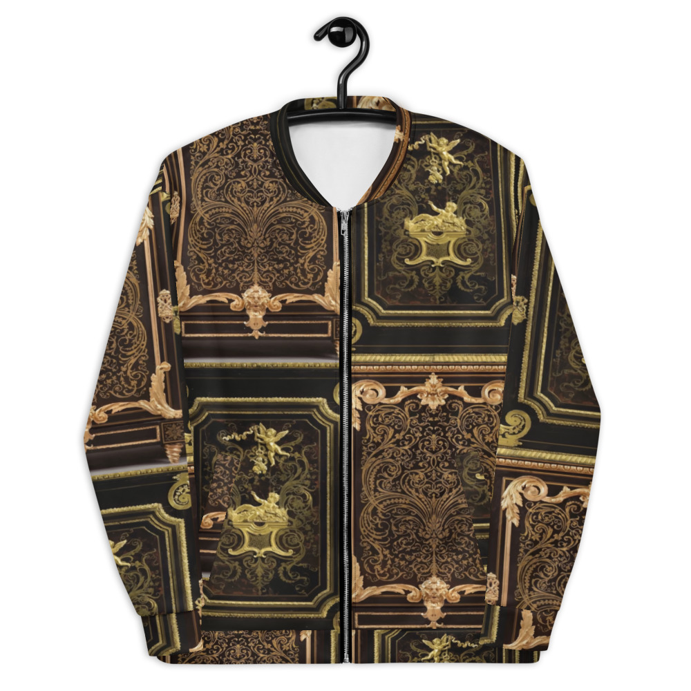Bomber Jacket | Designer Luxury For Men & Women | Gold Black