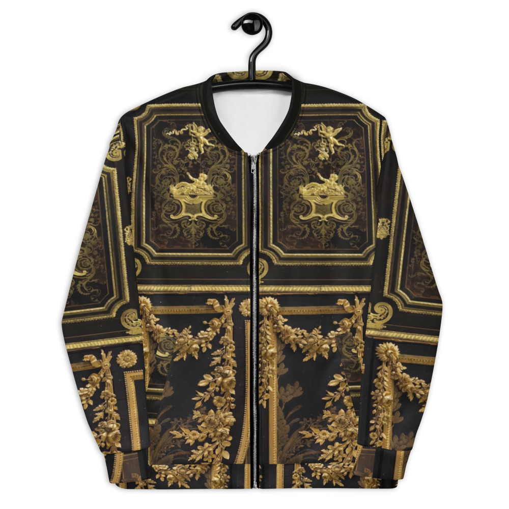 Bomber Jacket | Designer Luxury For Men & Women | Black Gold
