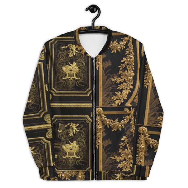Bomber Jacket | Designer Luxury For Women & Men | Black Gold