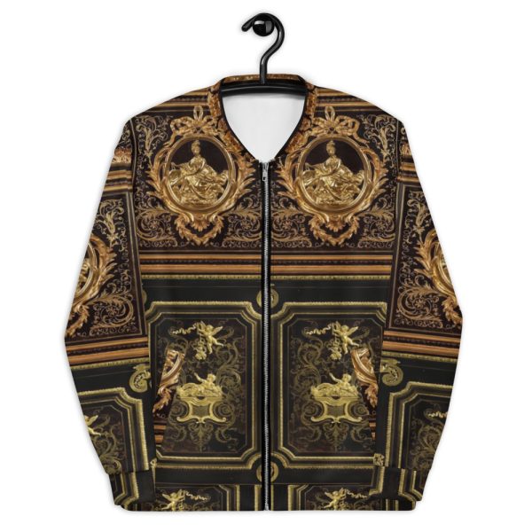 Bomber Jacket | Designer Luxury For Men & Women | Gold Black Baroque