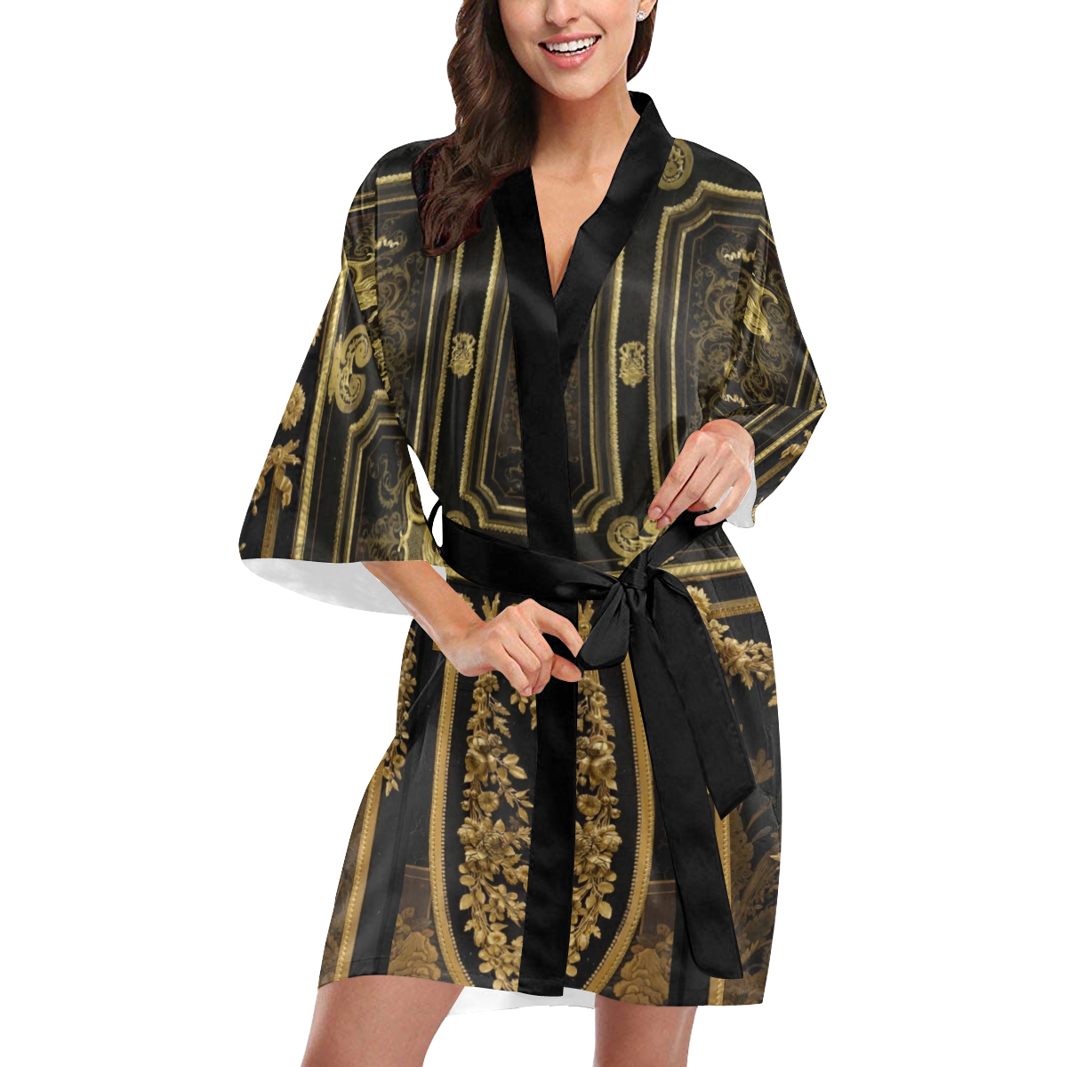 Robe | lands end bathrobe miss elaine nightgown