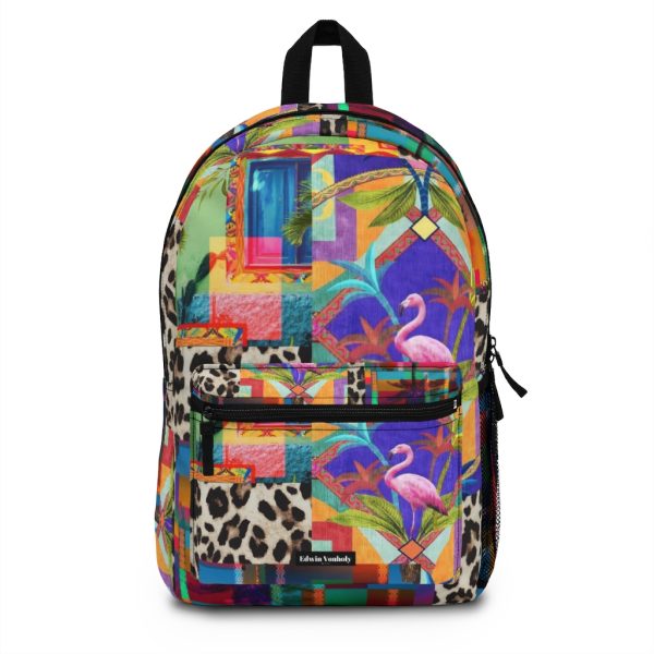 Designer Backpack For Women & Men | Best Laptop School College Travel Carry On Bag | Green Purple Pink