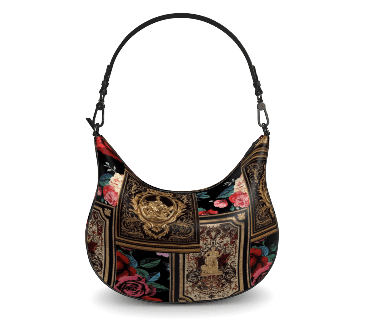 Curve Hobo Shoulder Bag | Designer Luxury Handbag