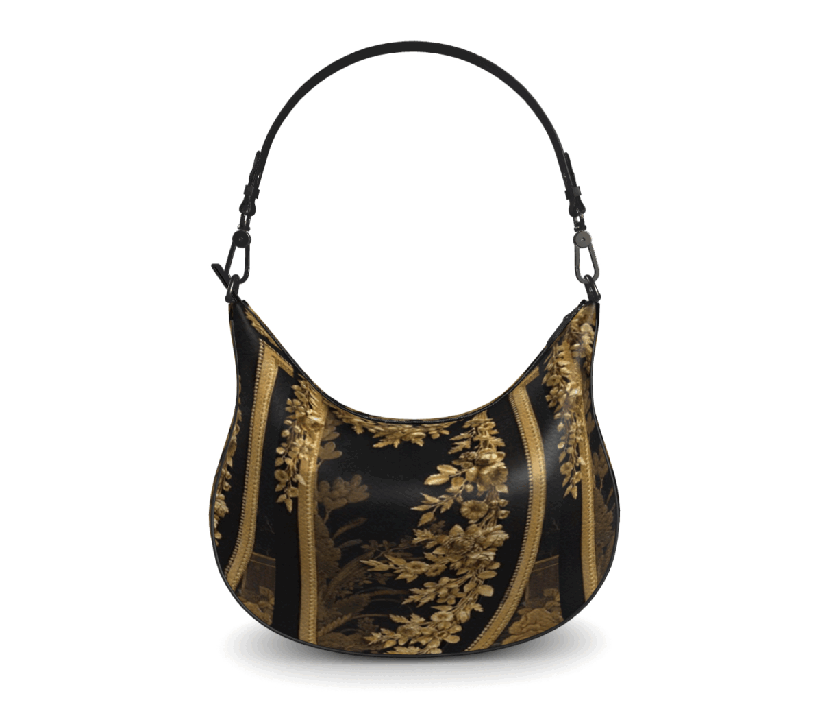 Curve Hobo Shoulder Bag | Designer Luxury Handbag