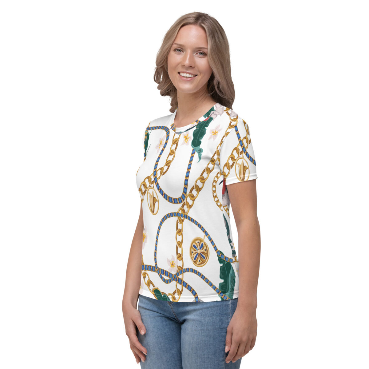 Women’s Designer T-Shirt | Best Short Sleeve Cute Graphic Tees For Women | White - Image 3