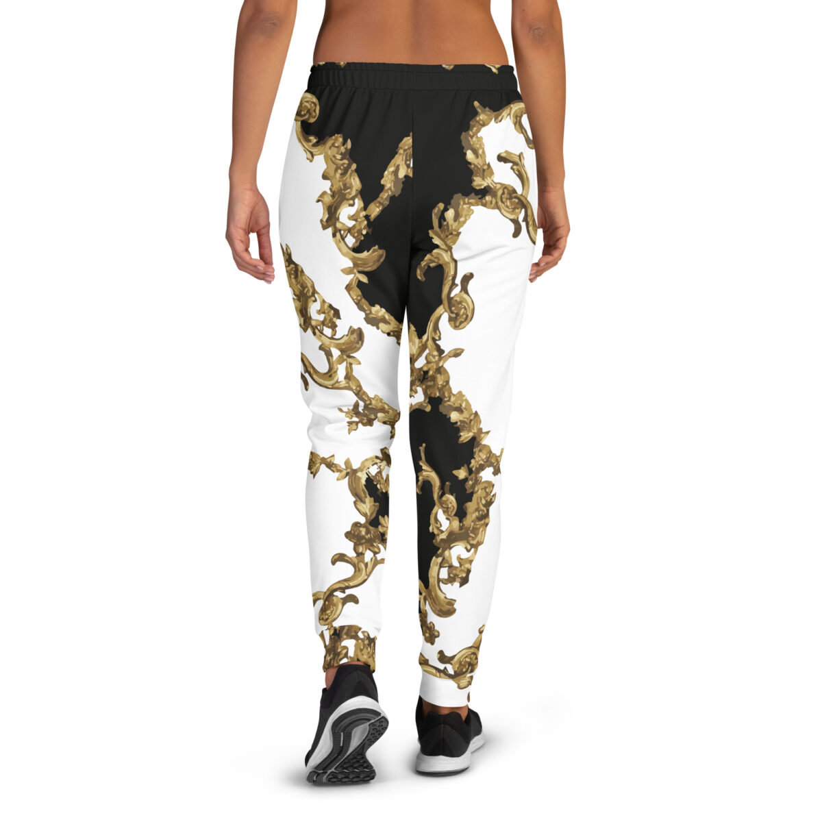 Women’s Joggers | Best Sweatpants For Women | White Black Gold - Image 3