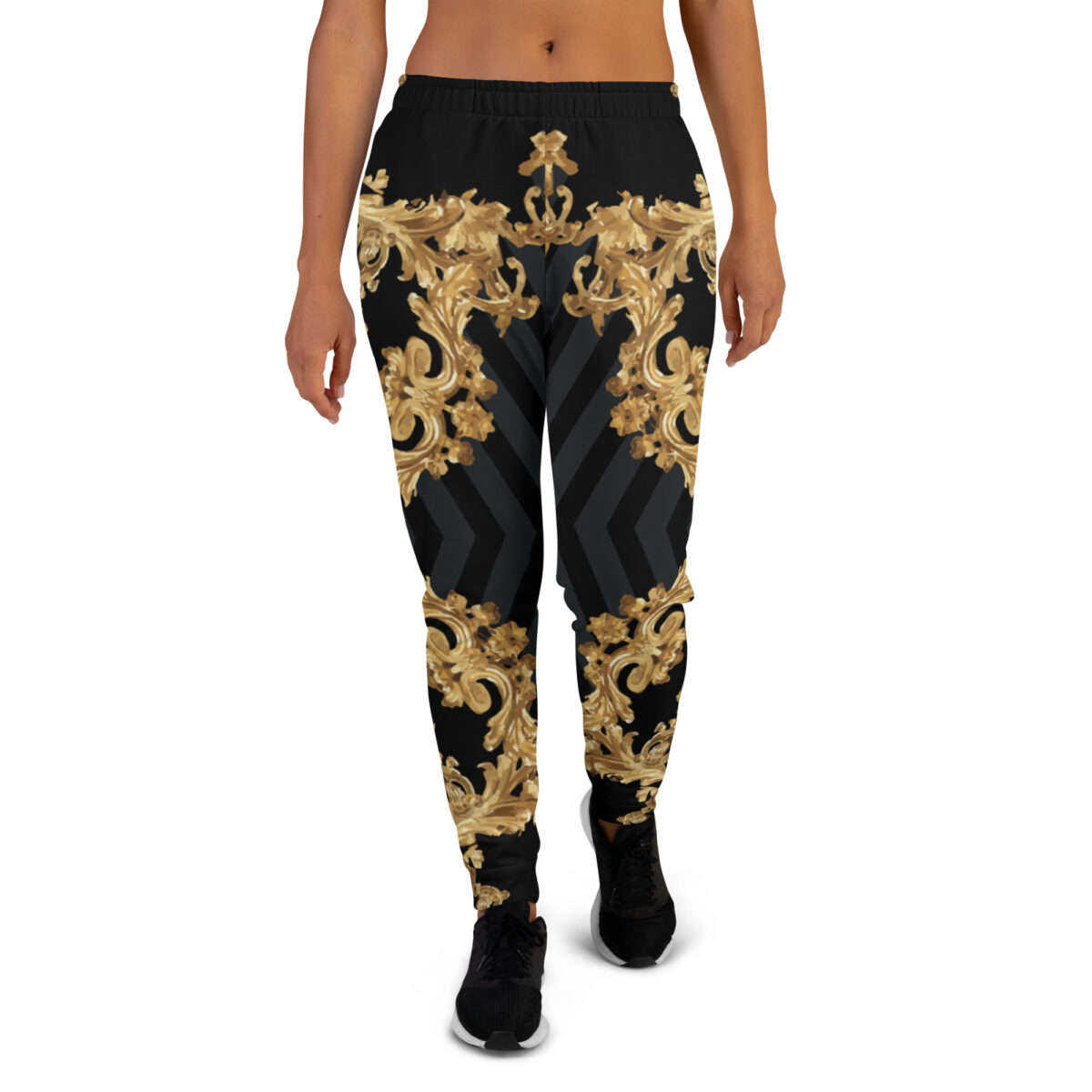 Women’s Joggers | Best Sweatpants For Women | Black Baroque Gold