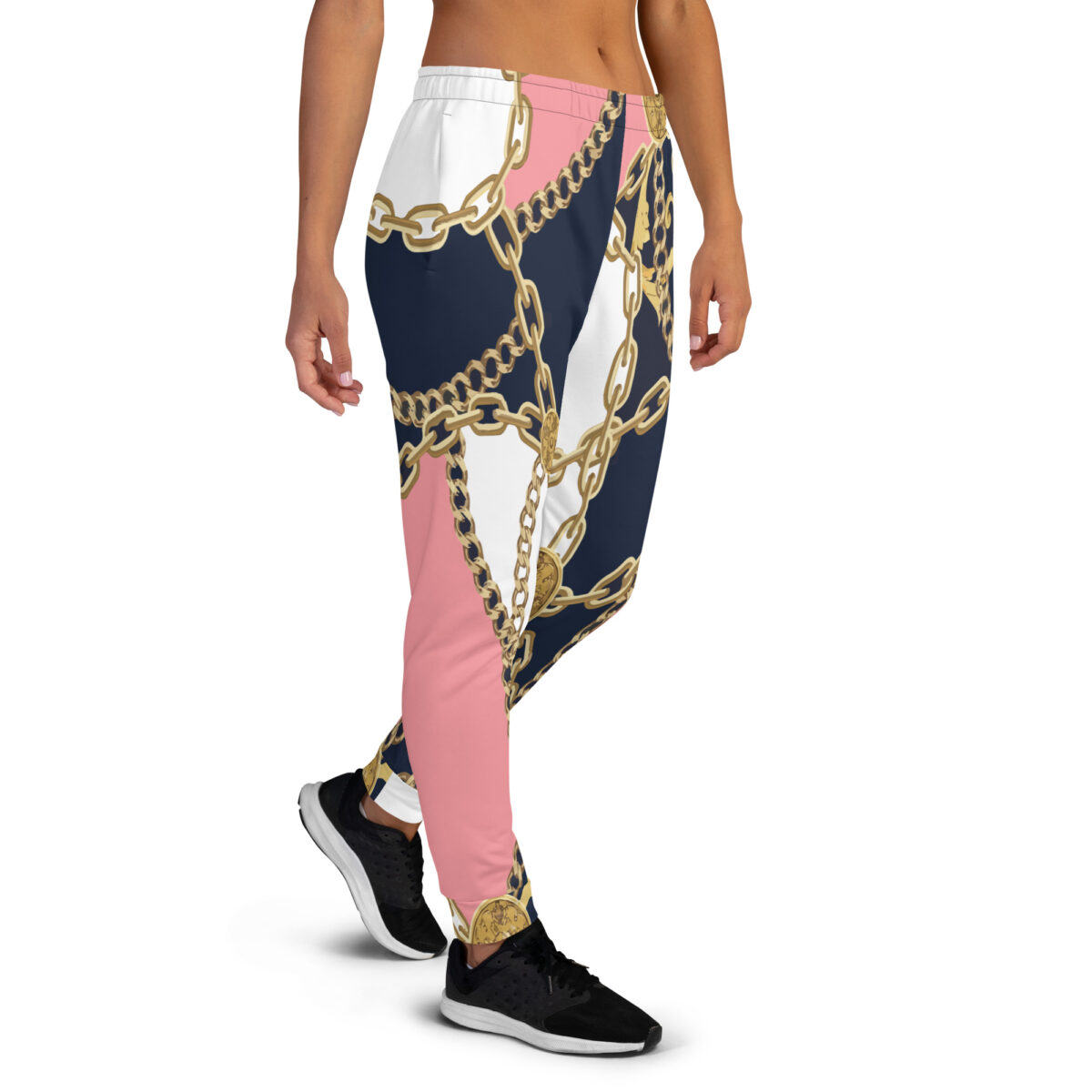 Women’s Joggers | Best Sweatpants For Women | Navy Blue Pink White - Image 2