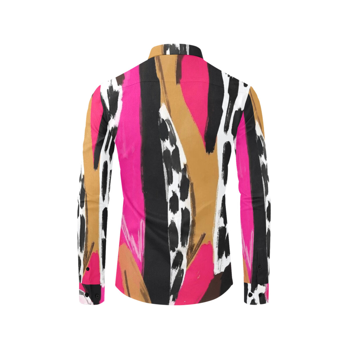 Casual Button Up Dress Shirt For Men - Image 2