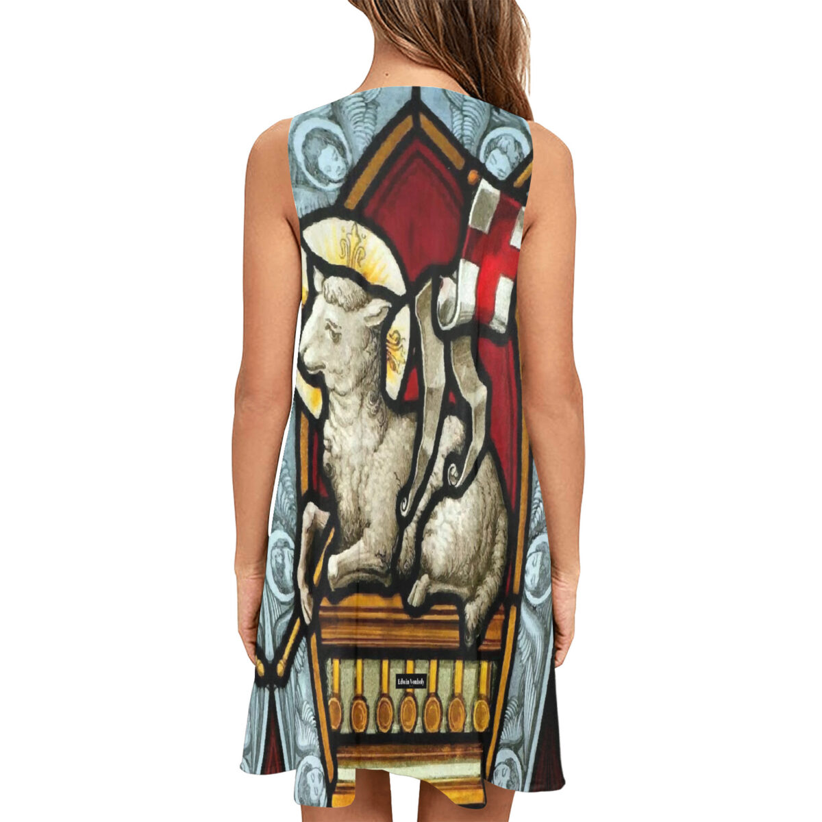 A - Line Designer Pocket Dress - Image 2