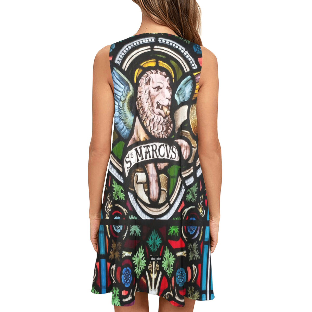 A - Line Designer Pocket Dress - Image 2