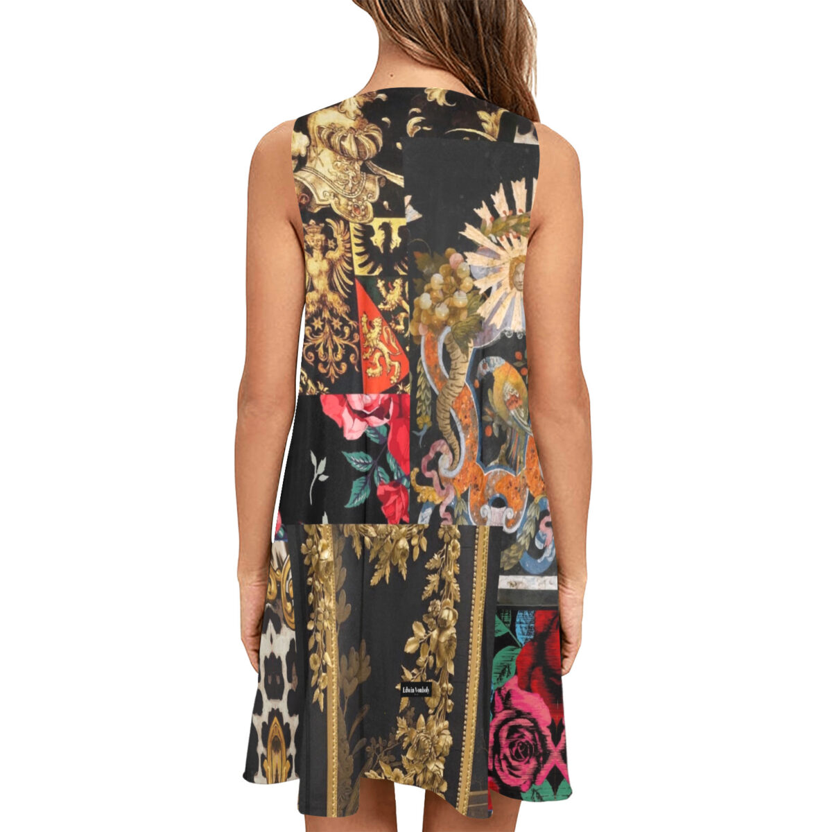 A - Line Designer Pocket Dress - Image 2