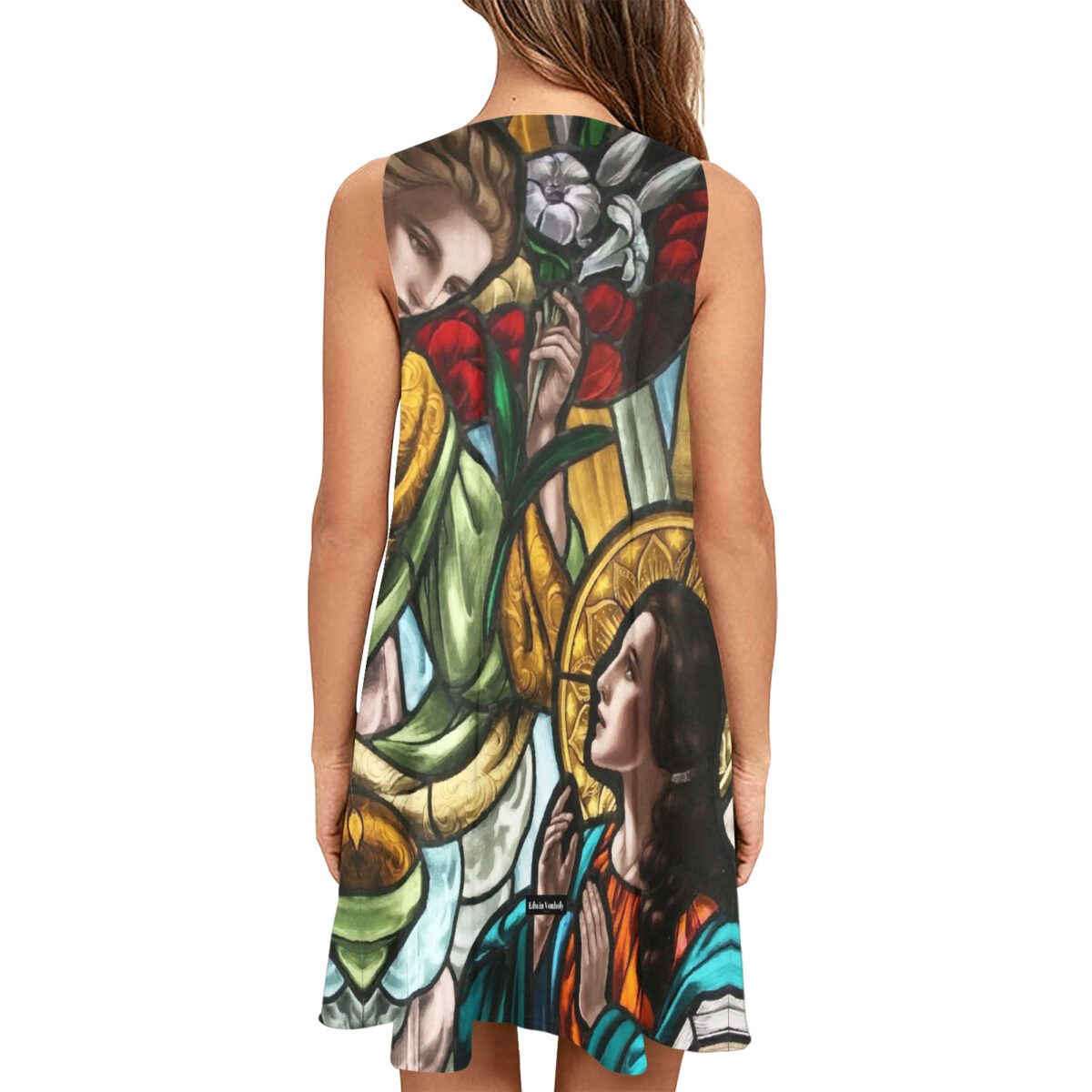 A - Line Designer Pocket Dress - Image 2
