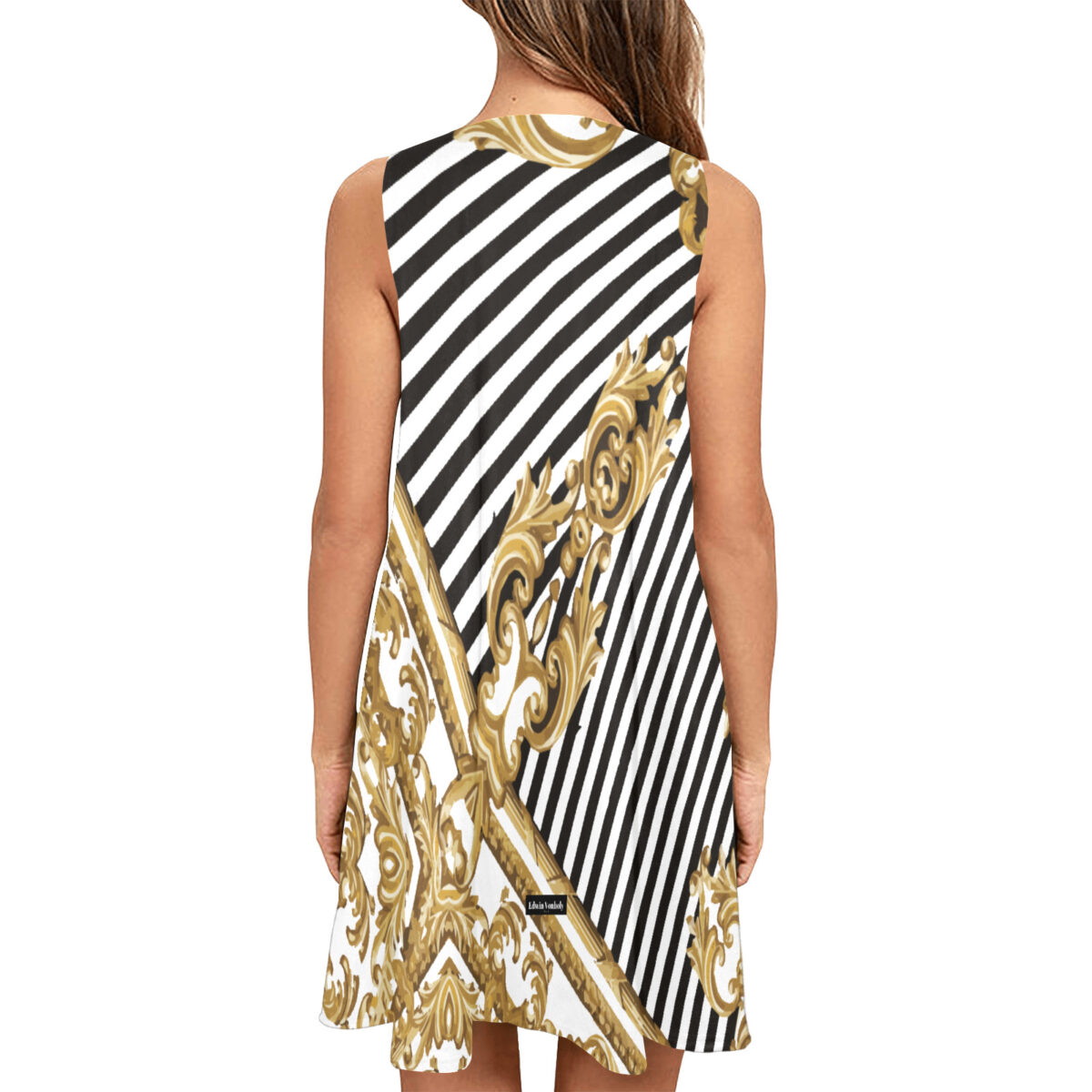 A - Line Designer Pocket Dress - Image 2
