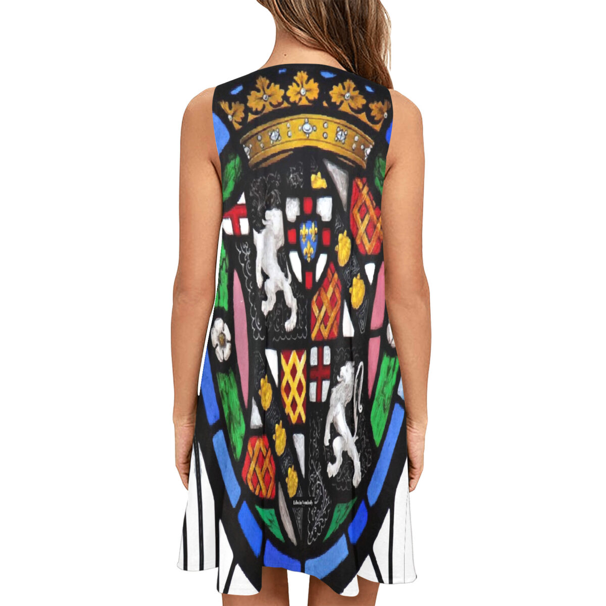 A - Line Designer Pocket Dress - Image 2
