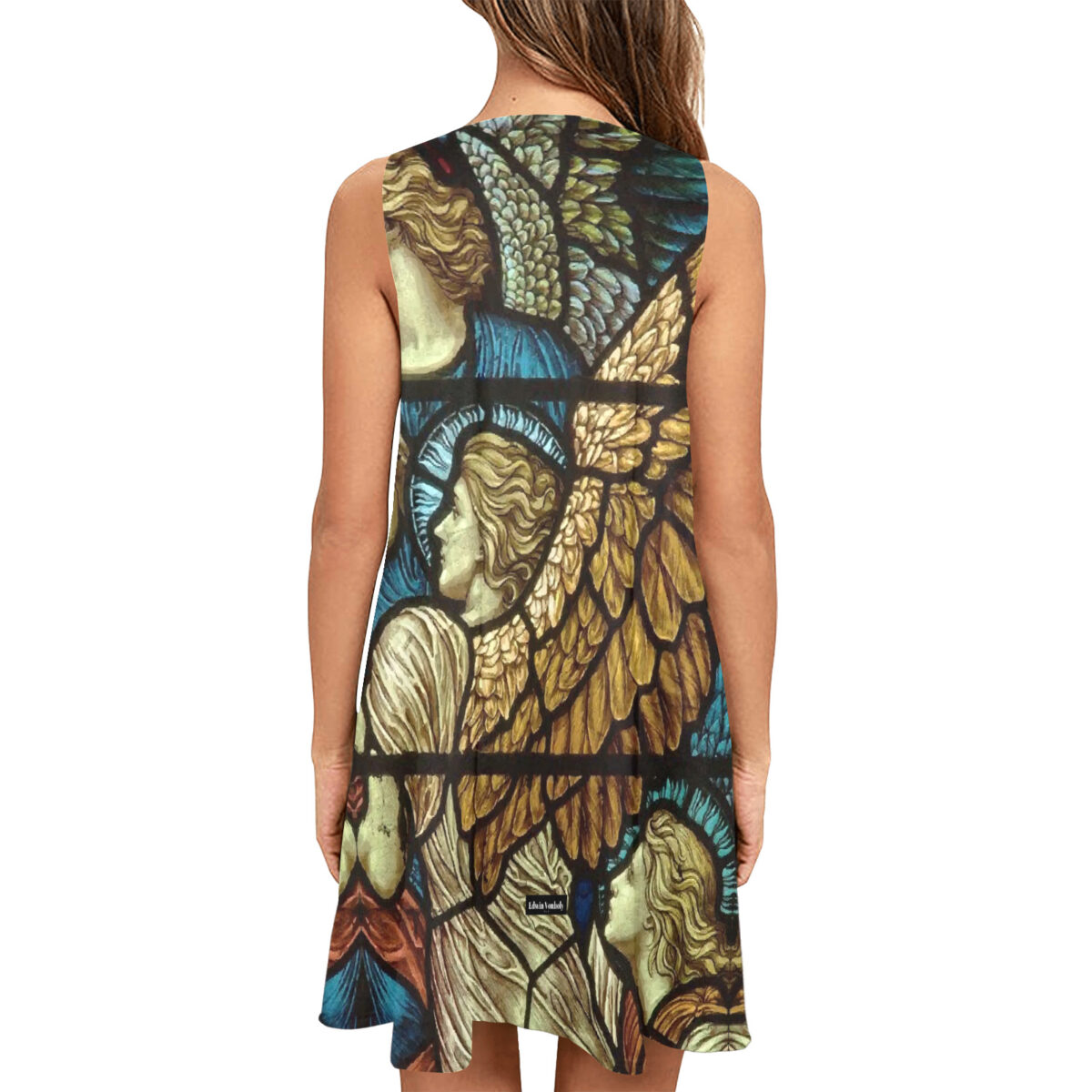 A - Line Designer Pocket Dress - Image 2