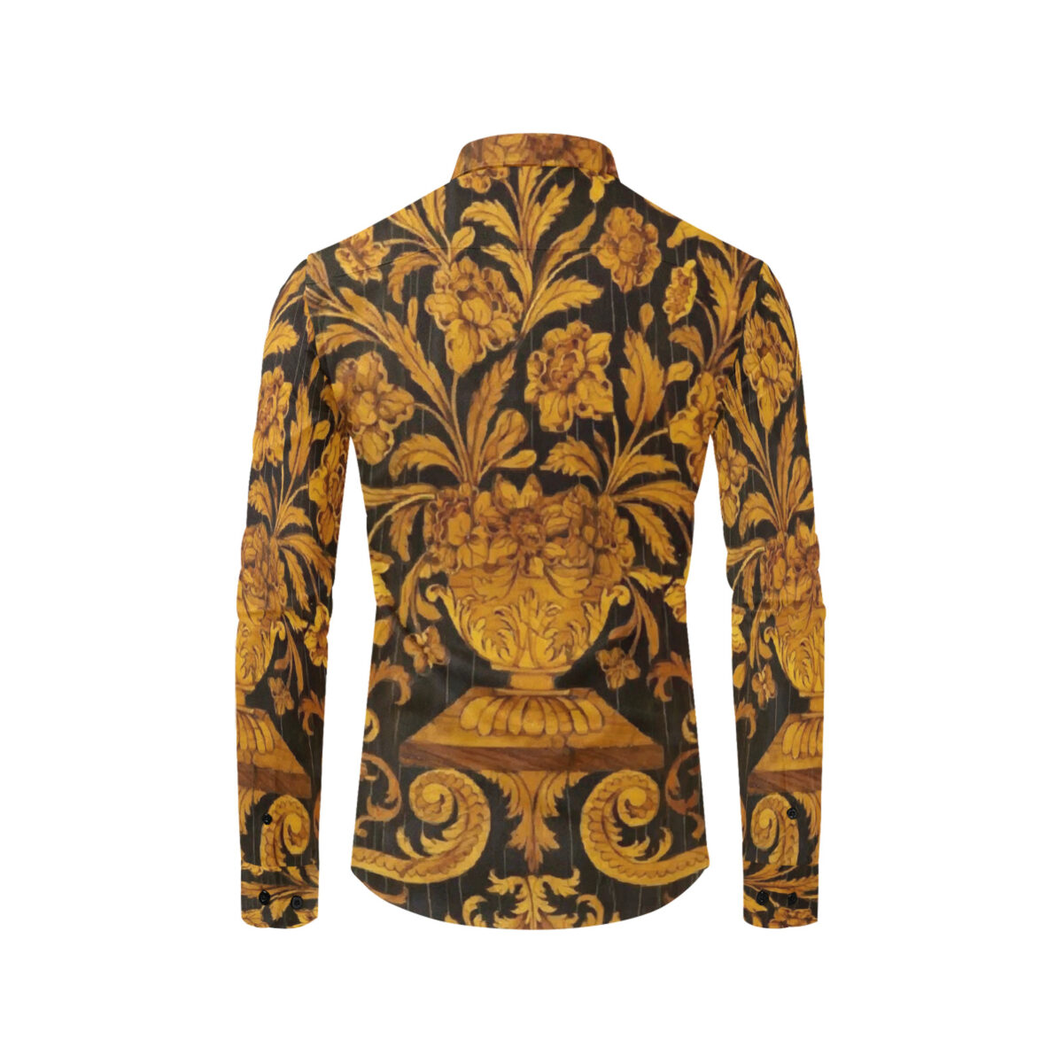 Casual Button Up Dress Shirt For Men - Image 2