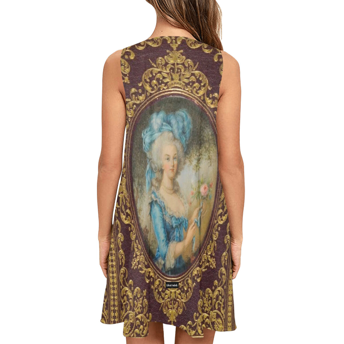 A - Line Designer Pocket Dress - Image 2