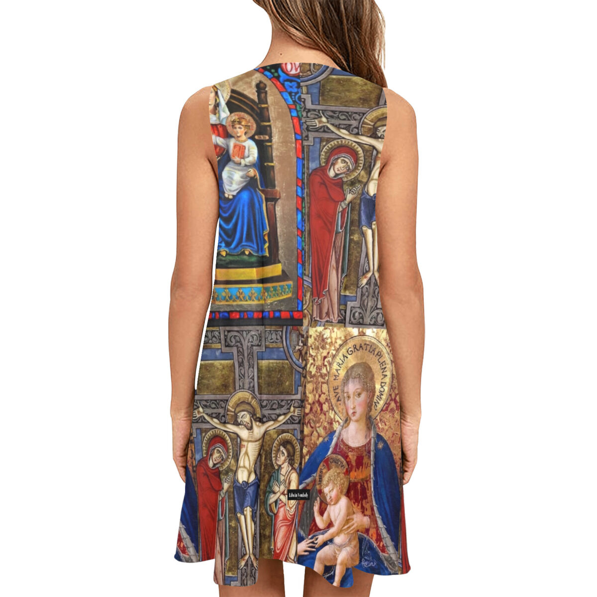 A - Line Designer Pocket Dress - Image 2