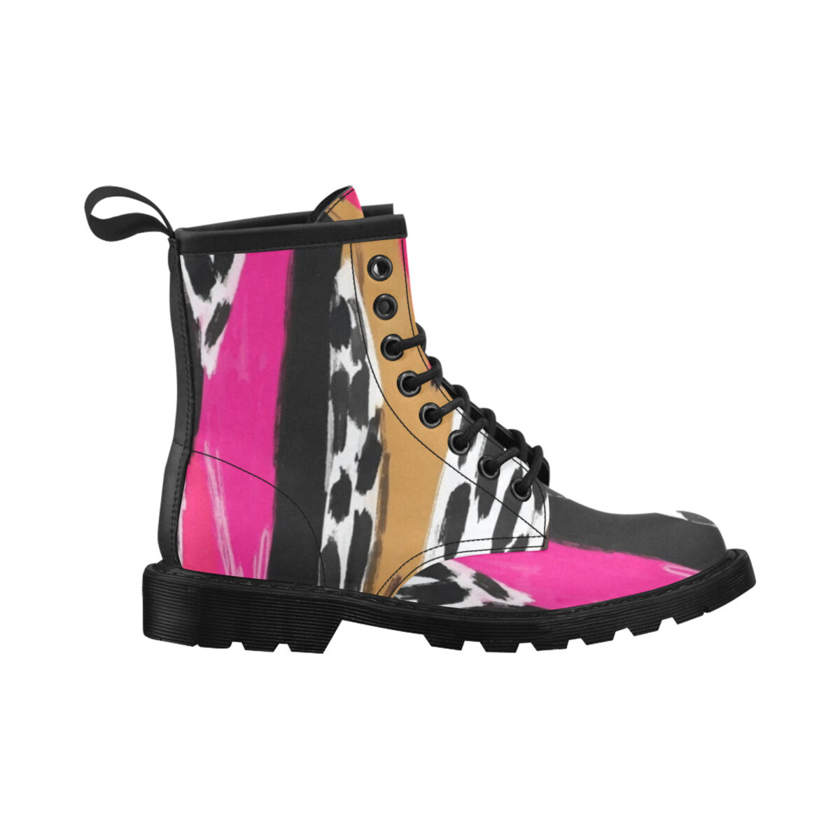 Faux Leather Women's Boots - Image 3