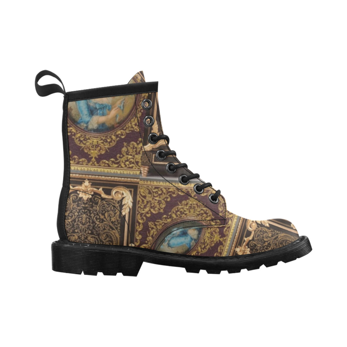 Faux Leather Women's Boots
