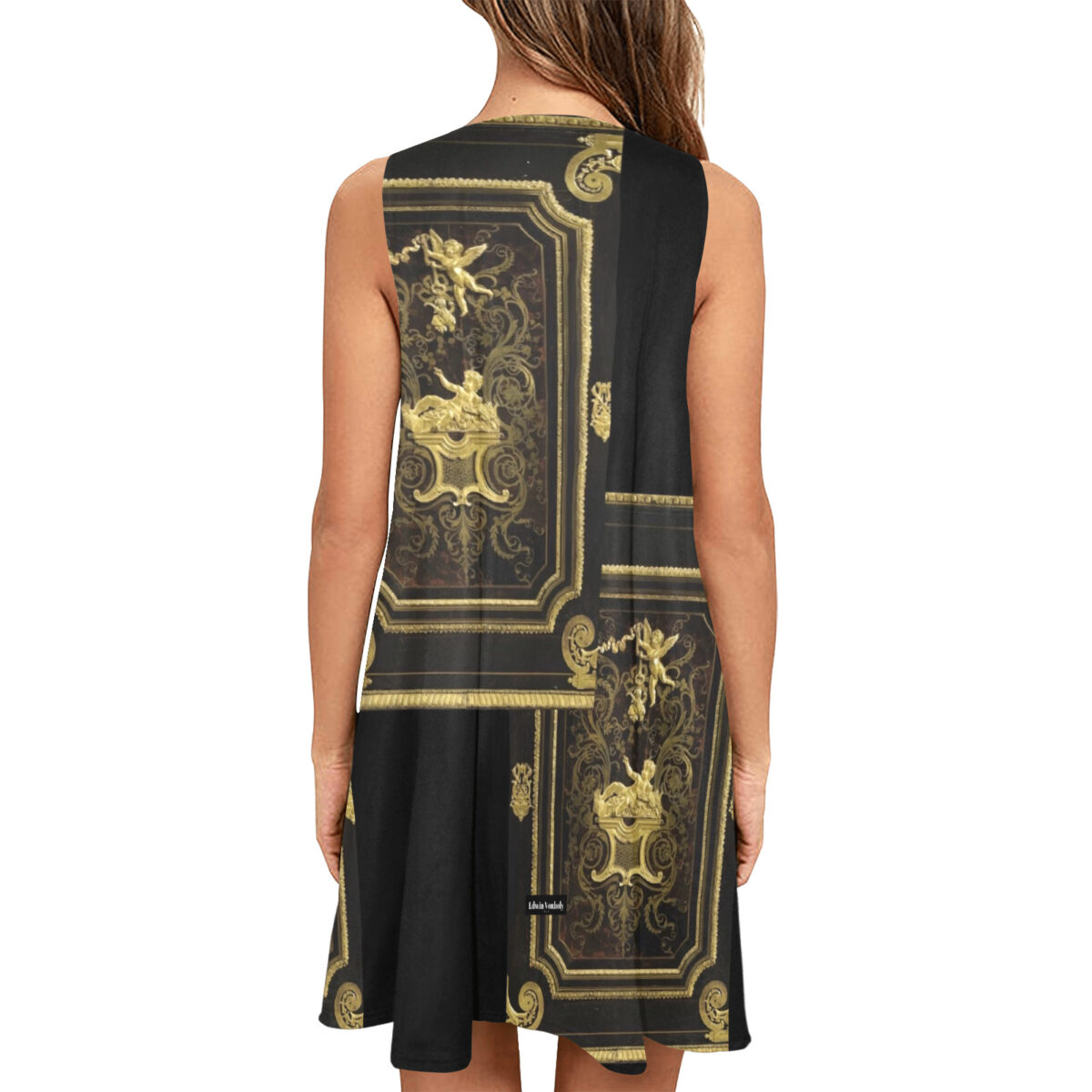 A - Line Designer Pocket Dress - Image 2