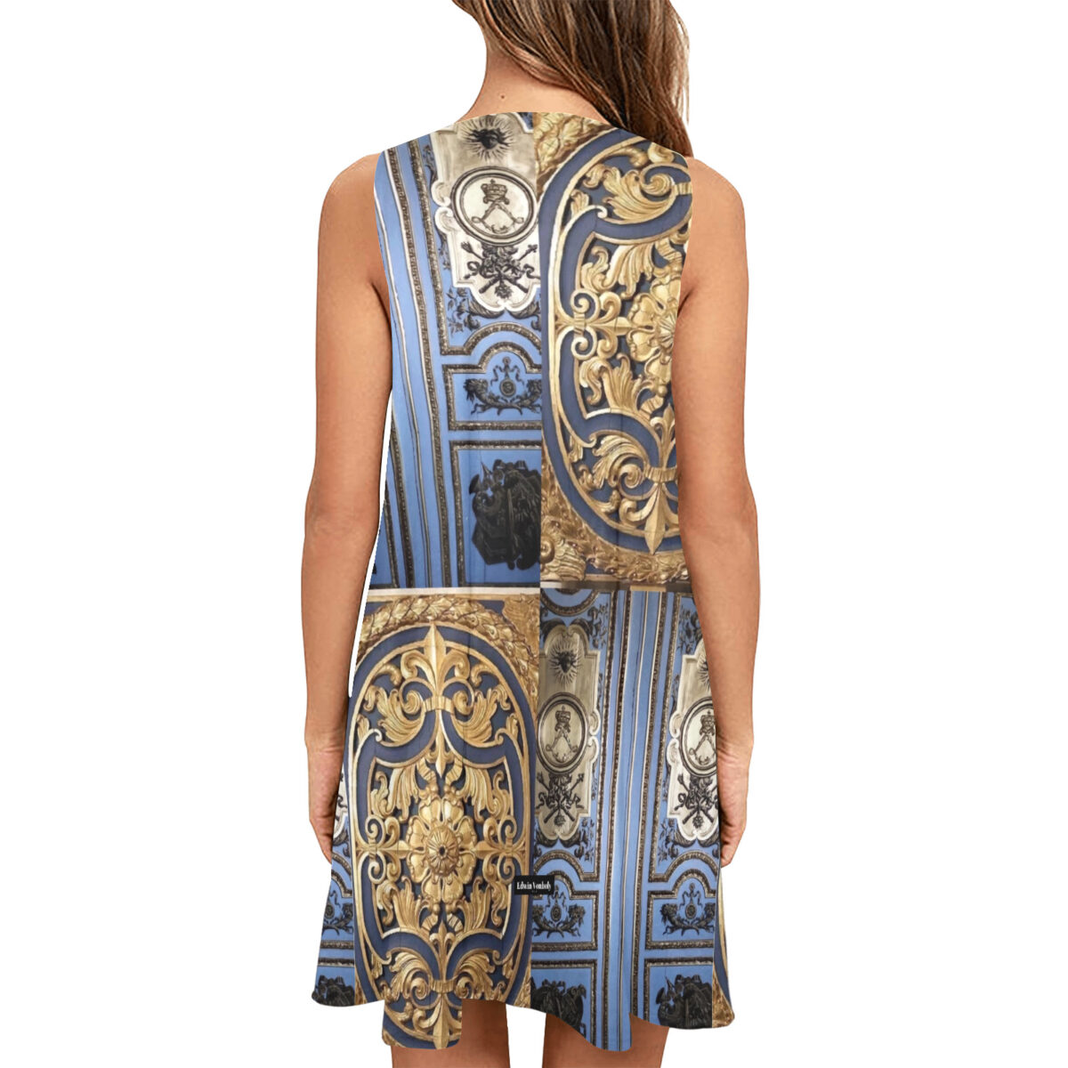 A - Line Designer Pocket Dress - Image 2