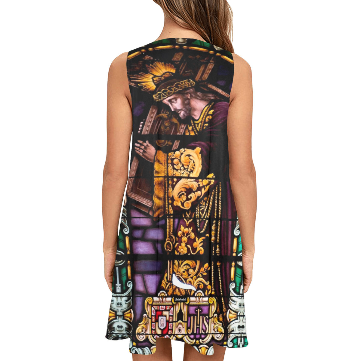 A - Line Designer Pocket Dress - Image 2