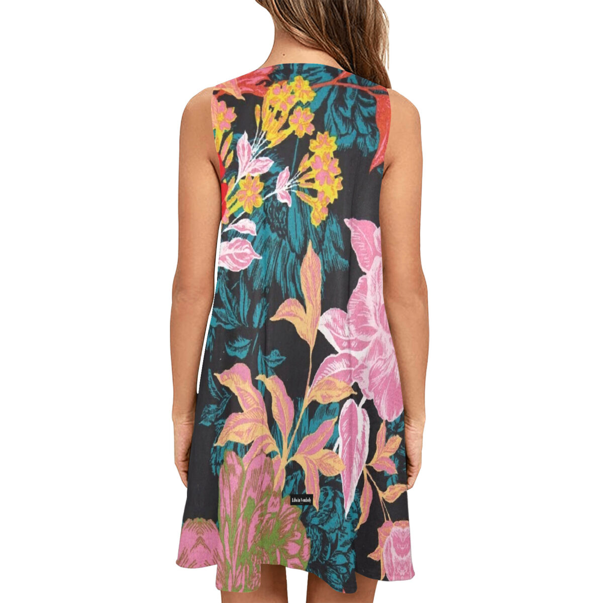 A - Line Designer Pocket Dress - Image 2