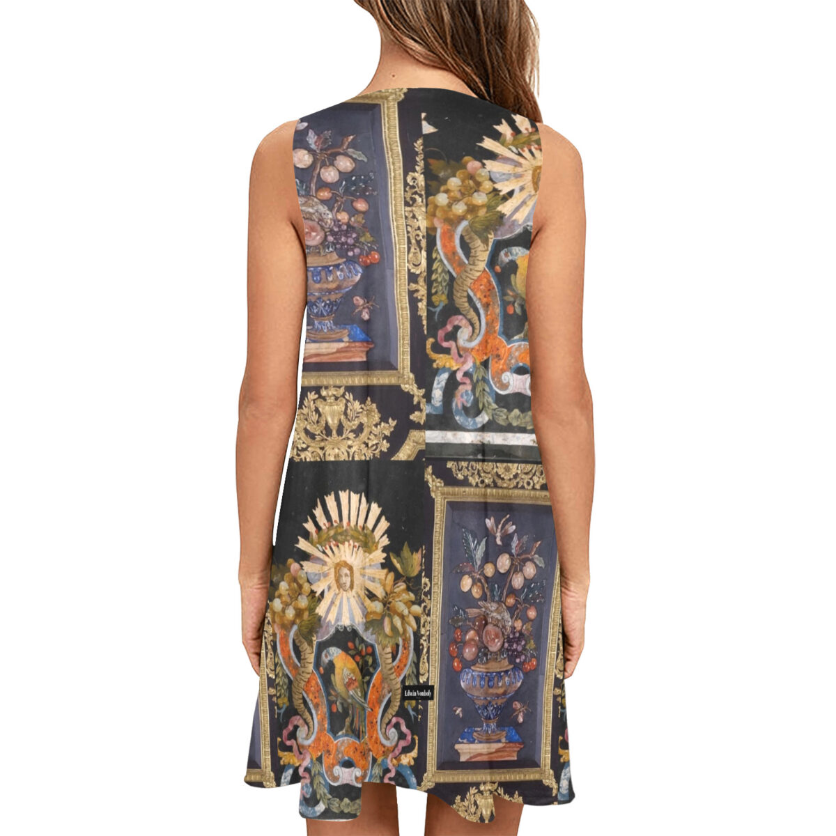 A - Line Designer Pocket Dress - Image 2