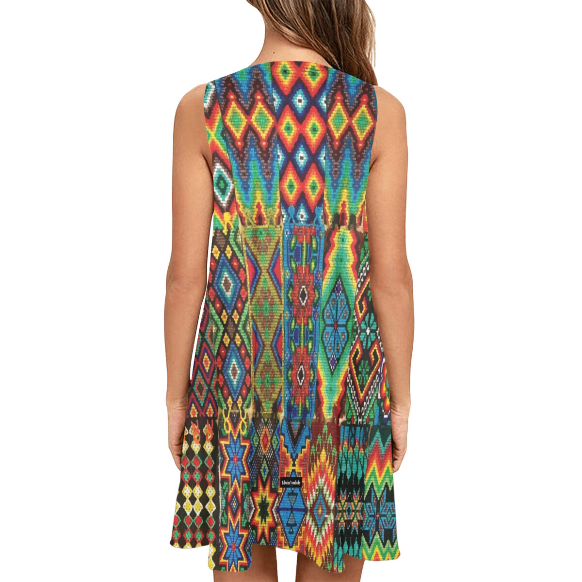 A - Line Designer Pocket Dress - Image 2