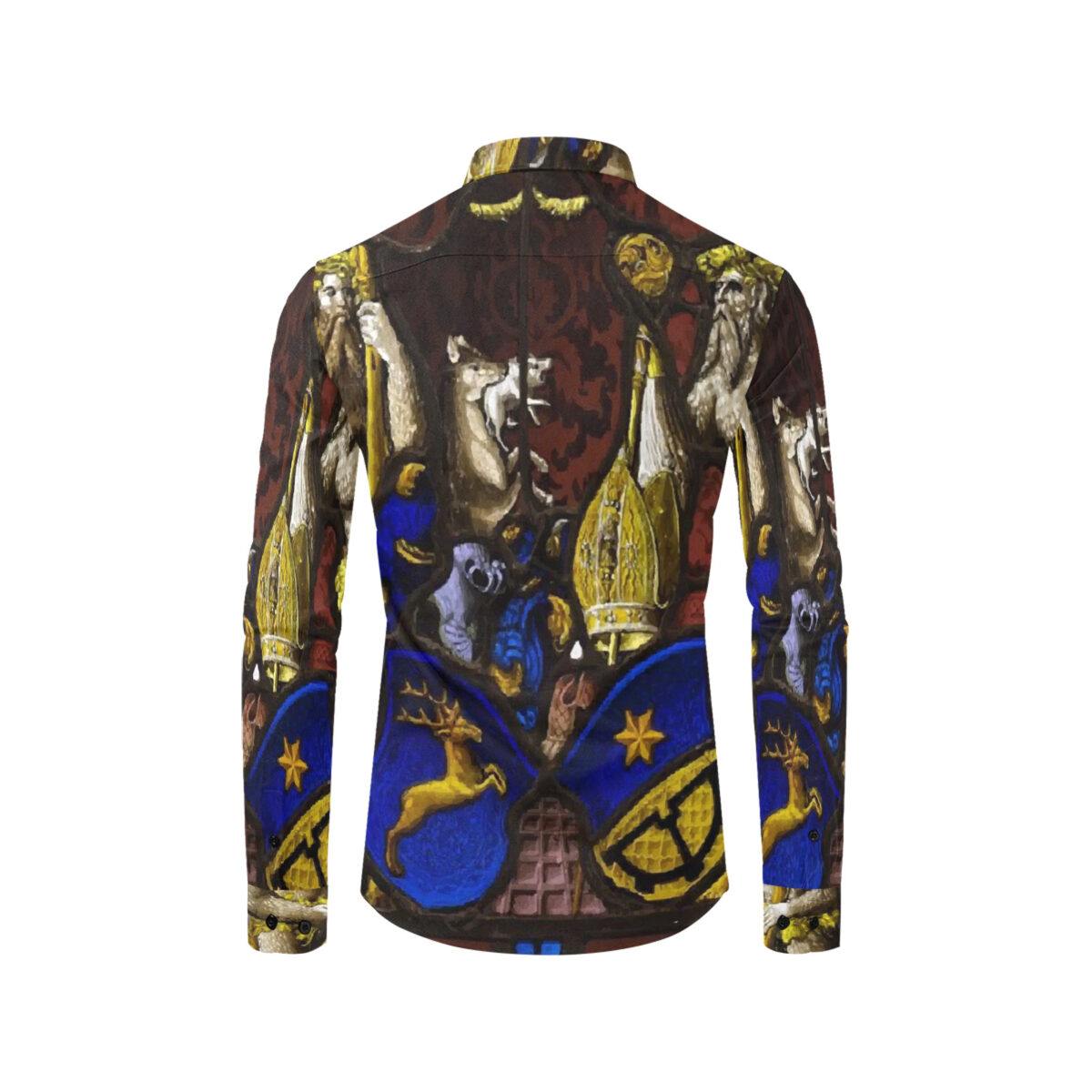 Casual Button Up Dress Shirt For Men - Image 2