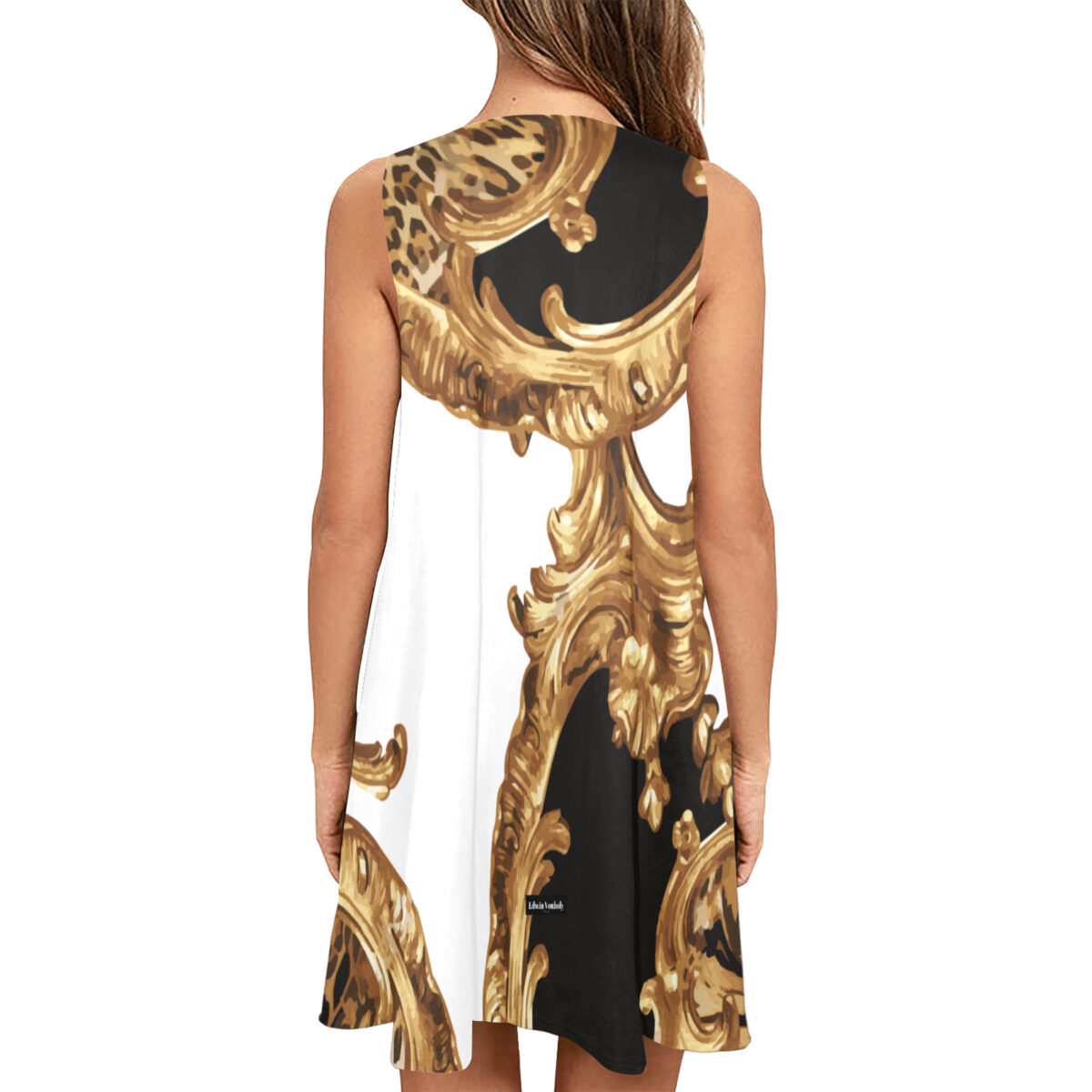 A - Line Designer Pocket Dress - Image 2