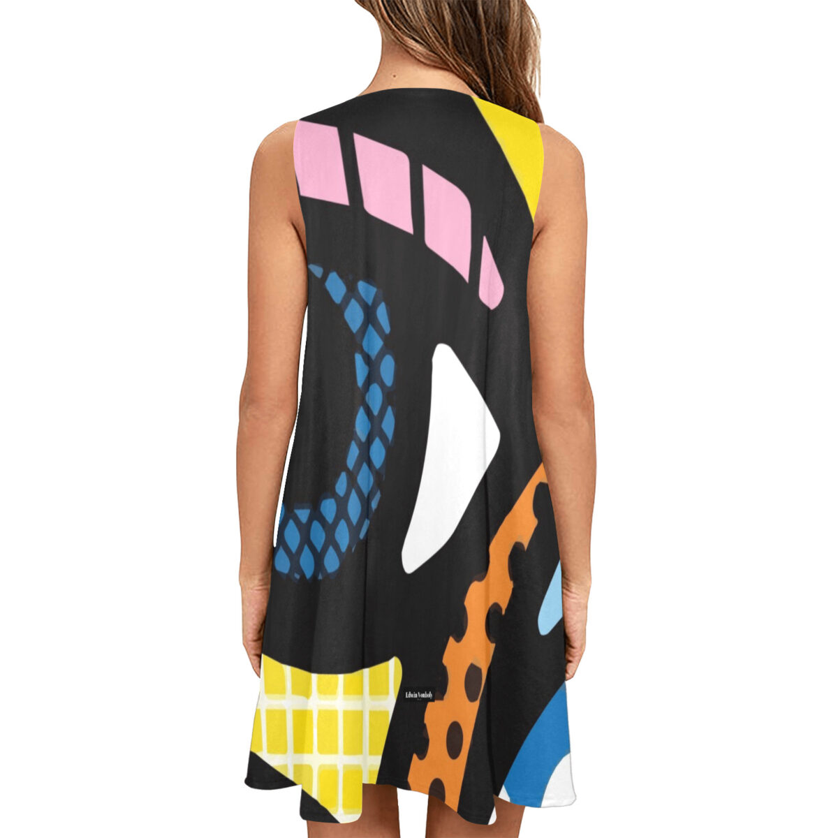 A - Line Designer Pocket Dress | Colorful | Church Dresses | Cute Outfit | Occasion Dresses - Image 2