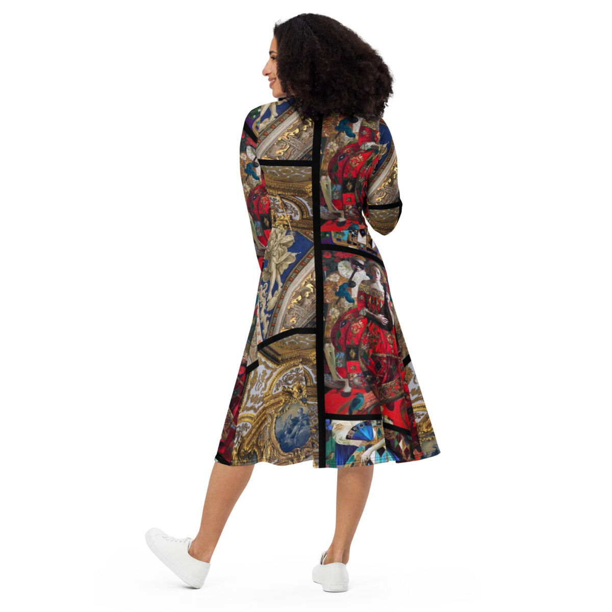 Mother of the Groom Wedding Guest Midi Dress - Image 5