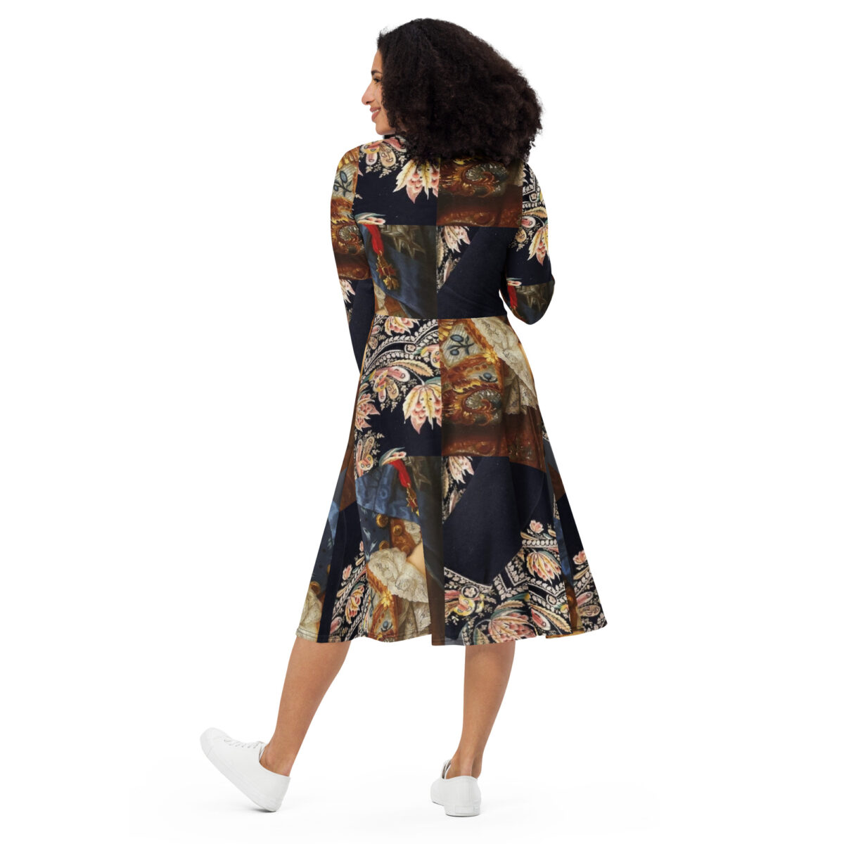 Mother of the Groom Wedding Guest Midi Dress - Image 5