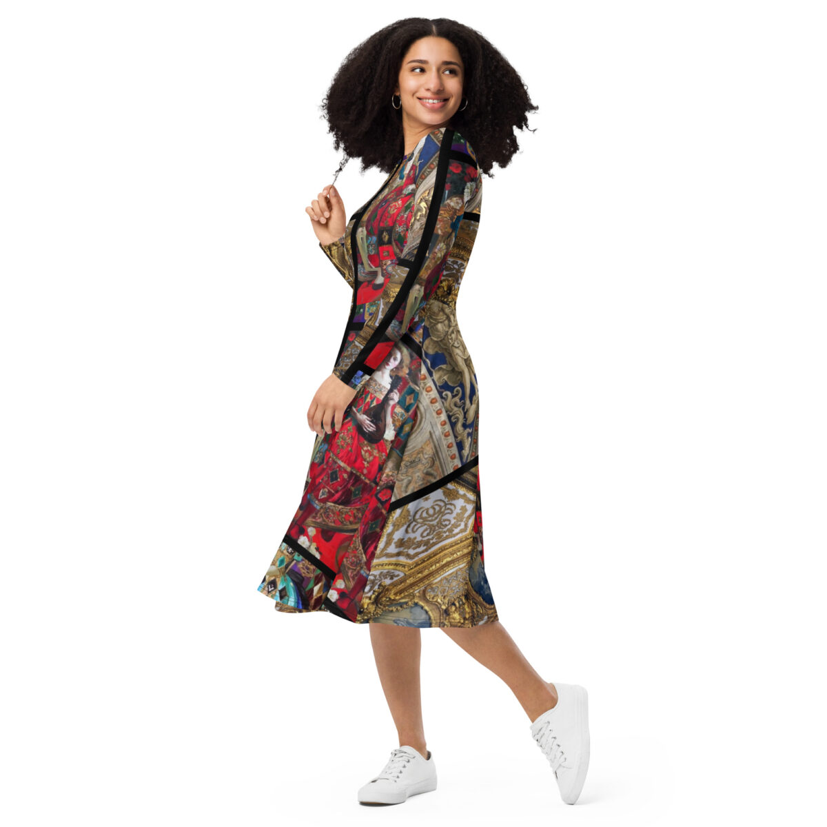 Mother of the Groom Wedding Guest Midi Dress - Image 6