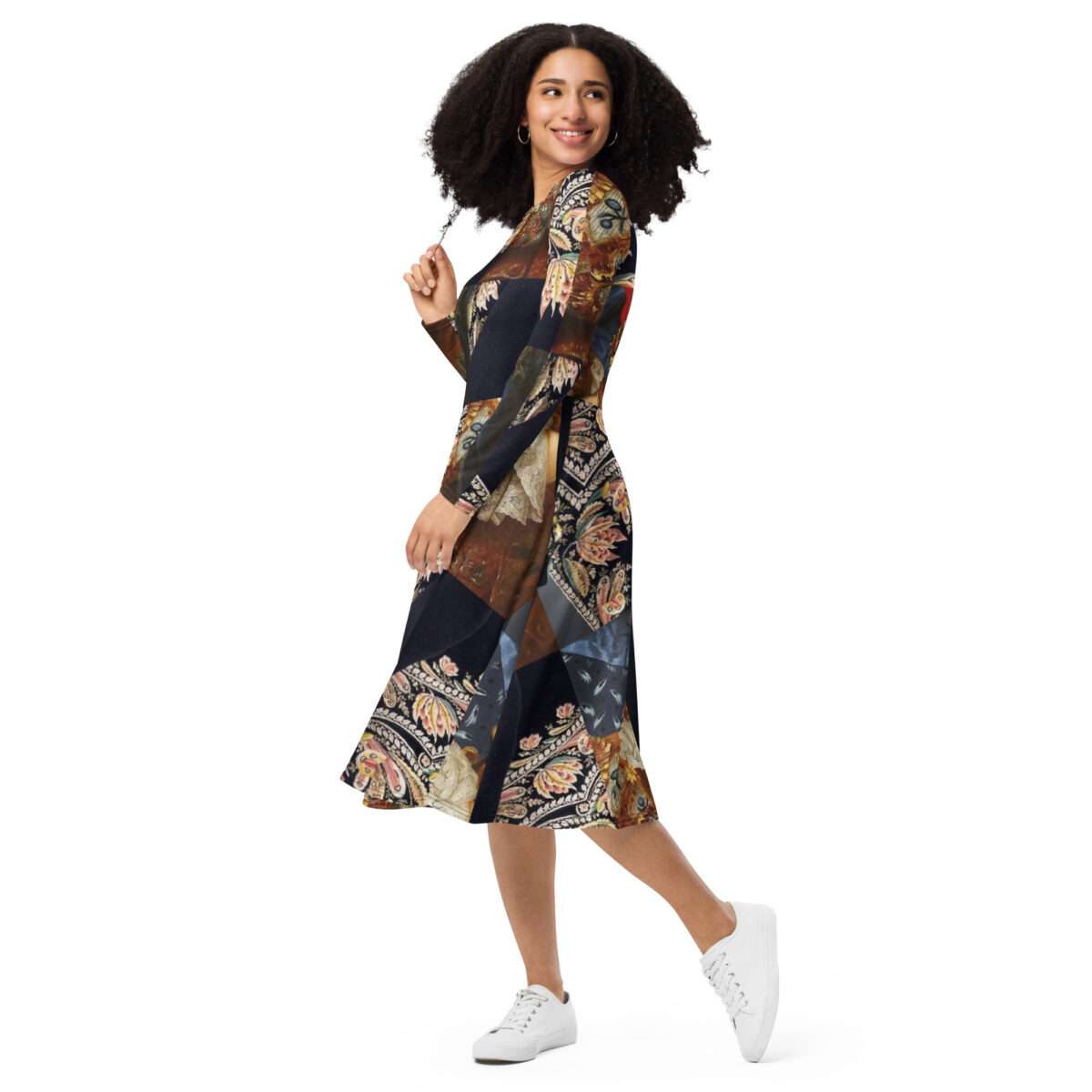 Mother of the Groom Wedding Guest Midi Dress - Image 6