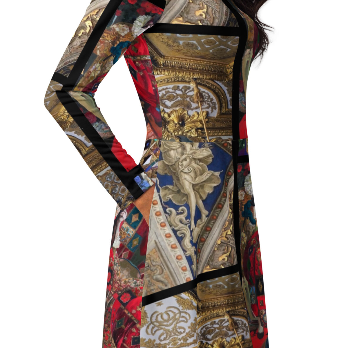 Mother of the Groom Wedding Guest Midi Dress - Image 2