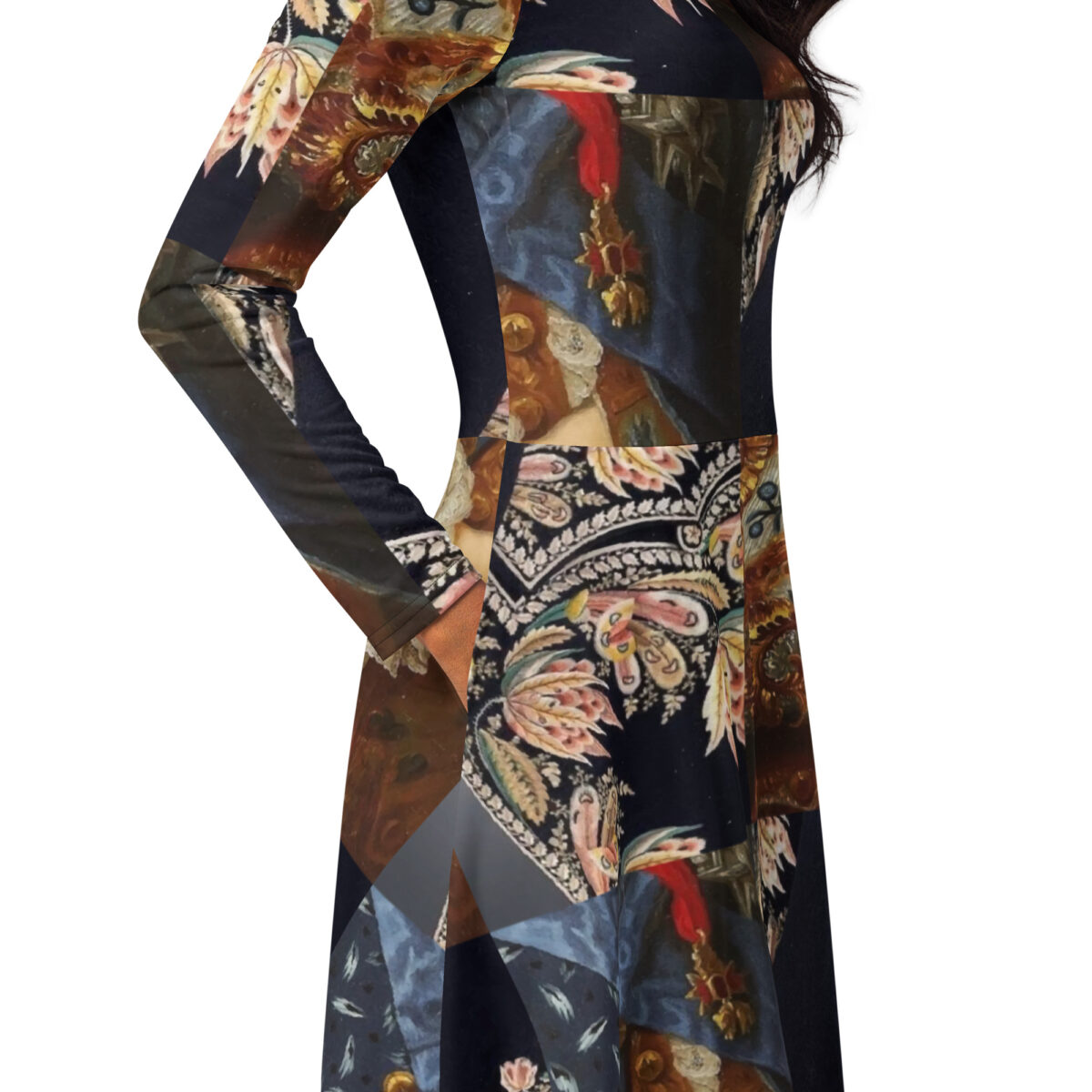 Mother of the Groom Wedding Guest Midi Dress - Image 2