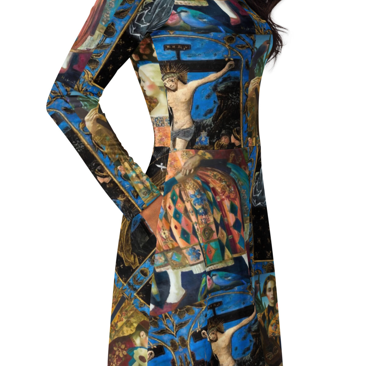 Blue Midi Dress - Image 2