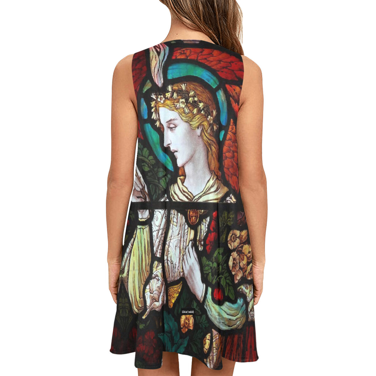 A - Line Designer Pocket Dress - Image 2