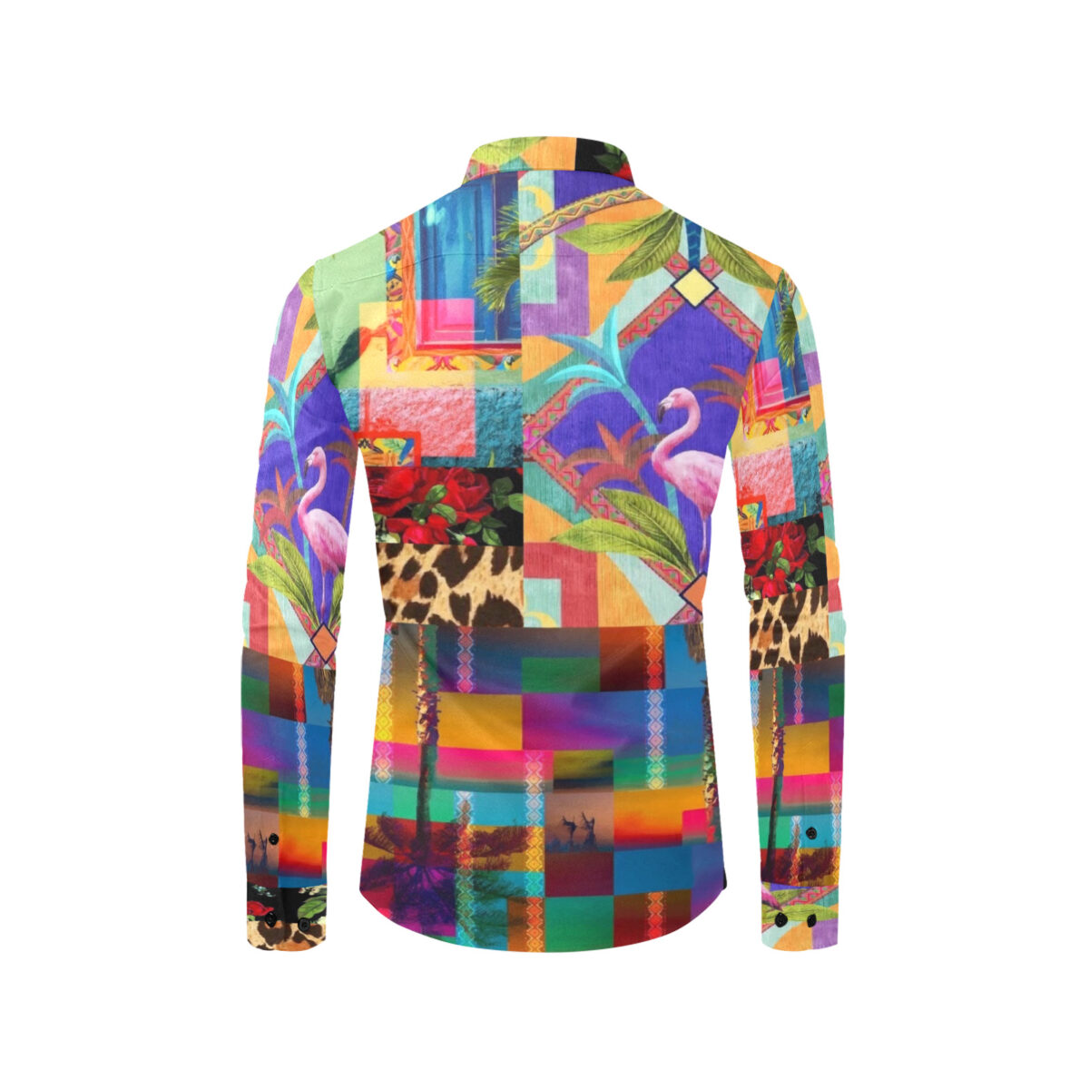 Casual Button Up Dress Shirt For Men - Image 2