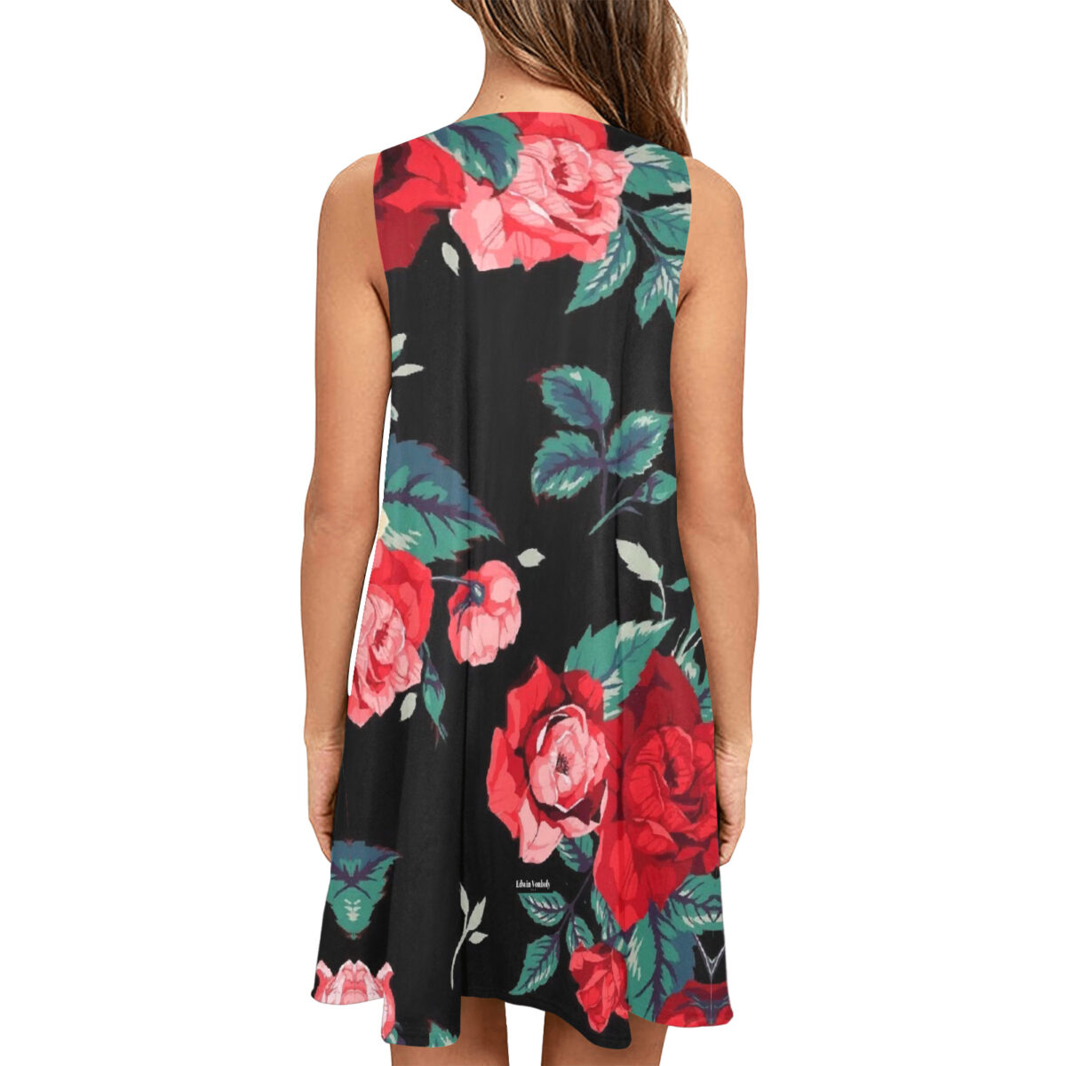 A - Line Designer Pocket Dress - Image 2