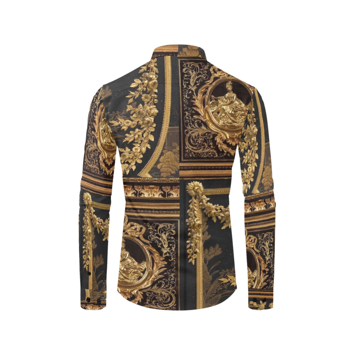 Casual Button Up Dress Shirt For Men - Image 2