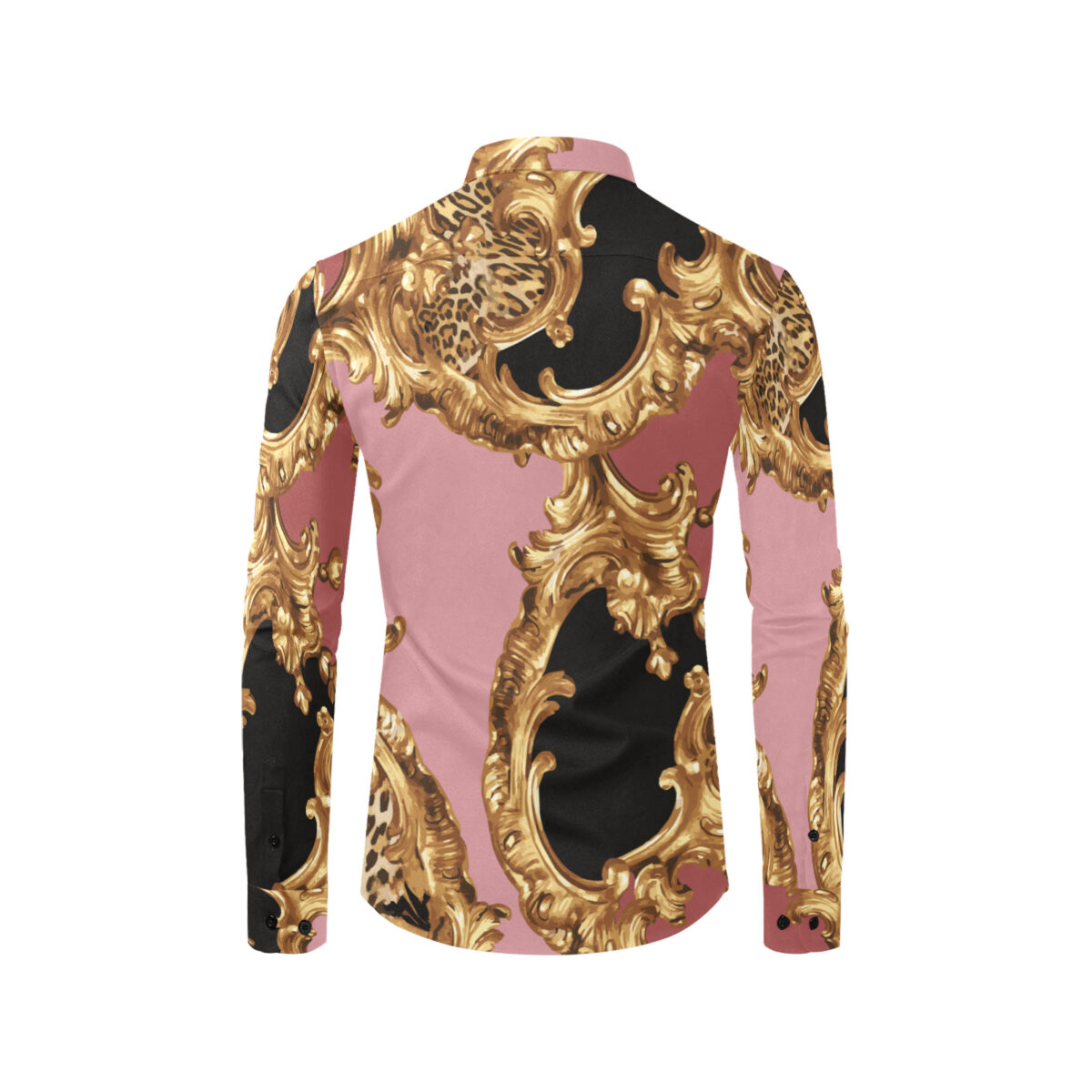 Casual Button Up Dress Shirt For Men - Image 2