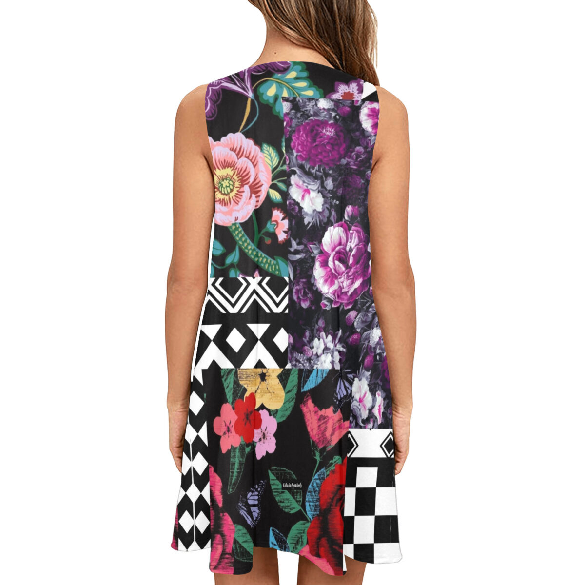 A - Line Designer Pocket Dress - Image 2