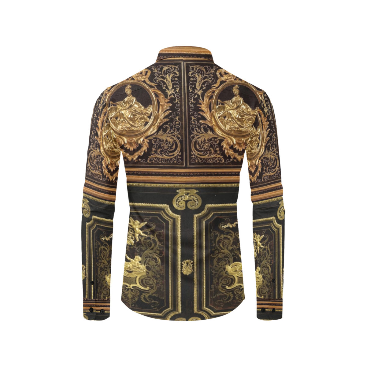 Casual Button Up Dress Shirt For Men - Image 2