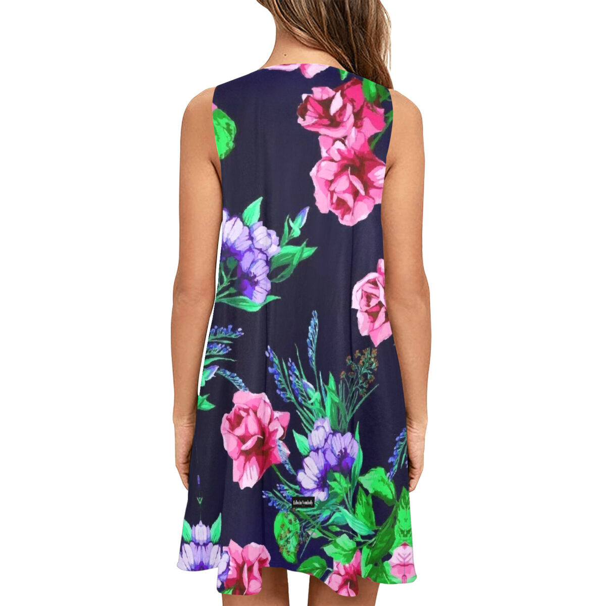 A - Line Designer Pocket Dress - Image 2