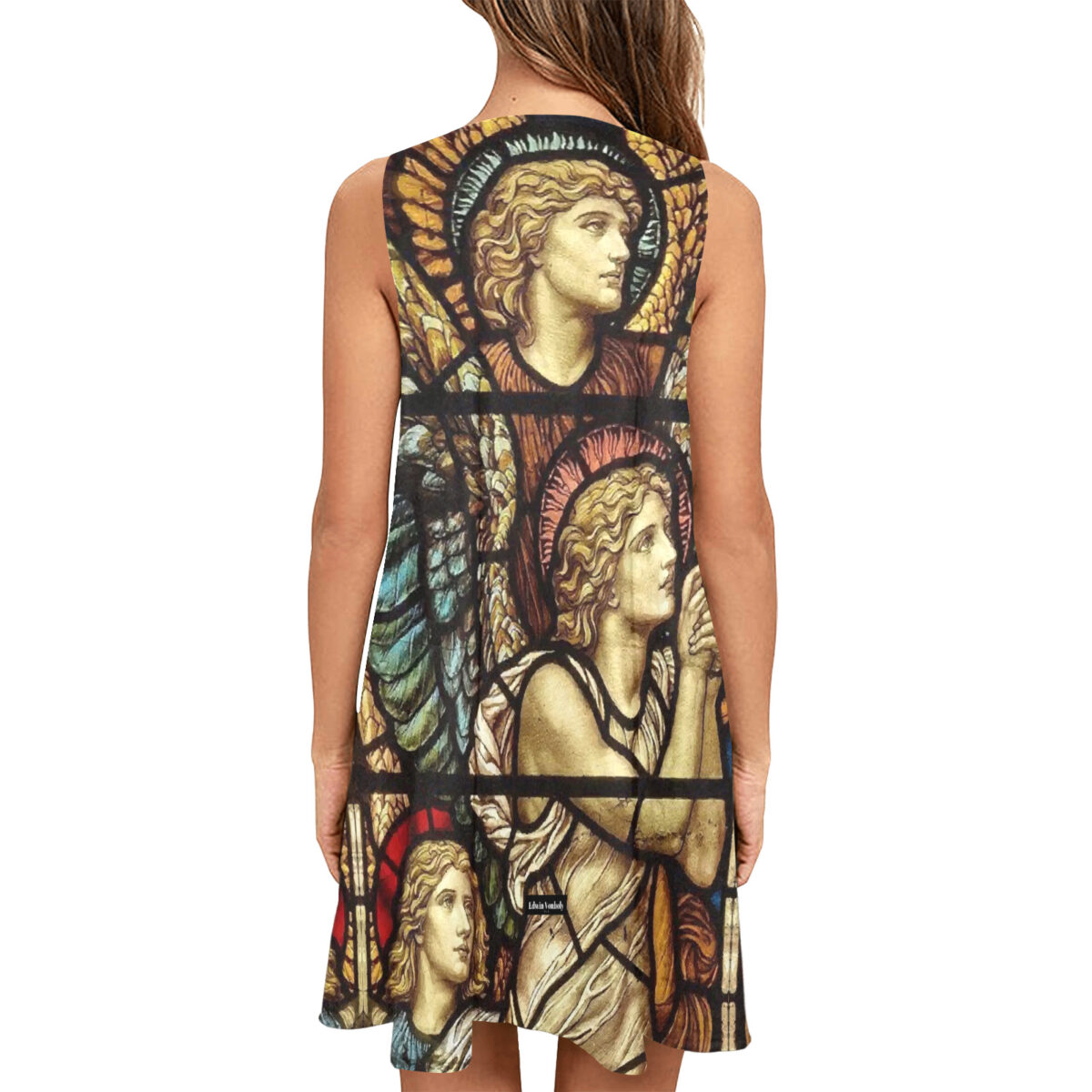 A - Line Designer Pocket Dress - Image 2